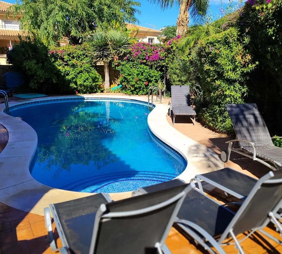 Villa Riviera Con Piscina Privada Junto Al Campo De Golf Sitio de Calahonda
